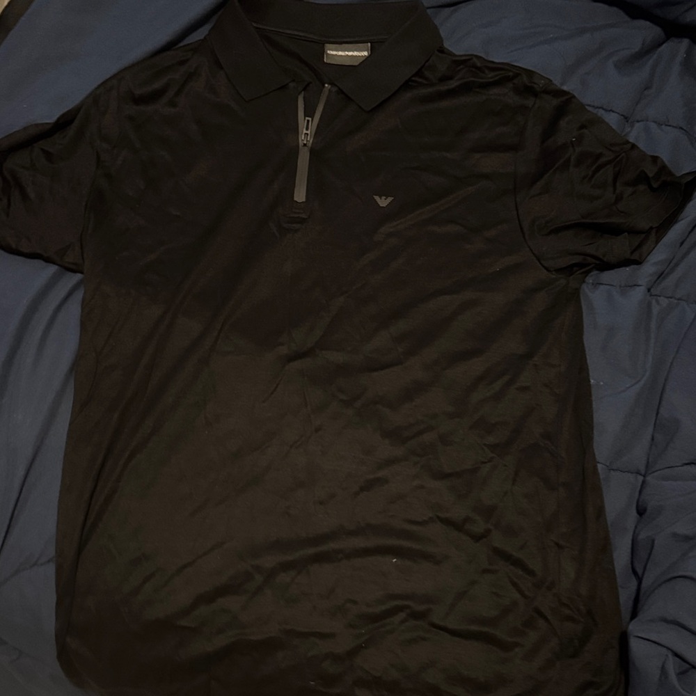 Emporio Armani Men's Dark Polo Shirt